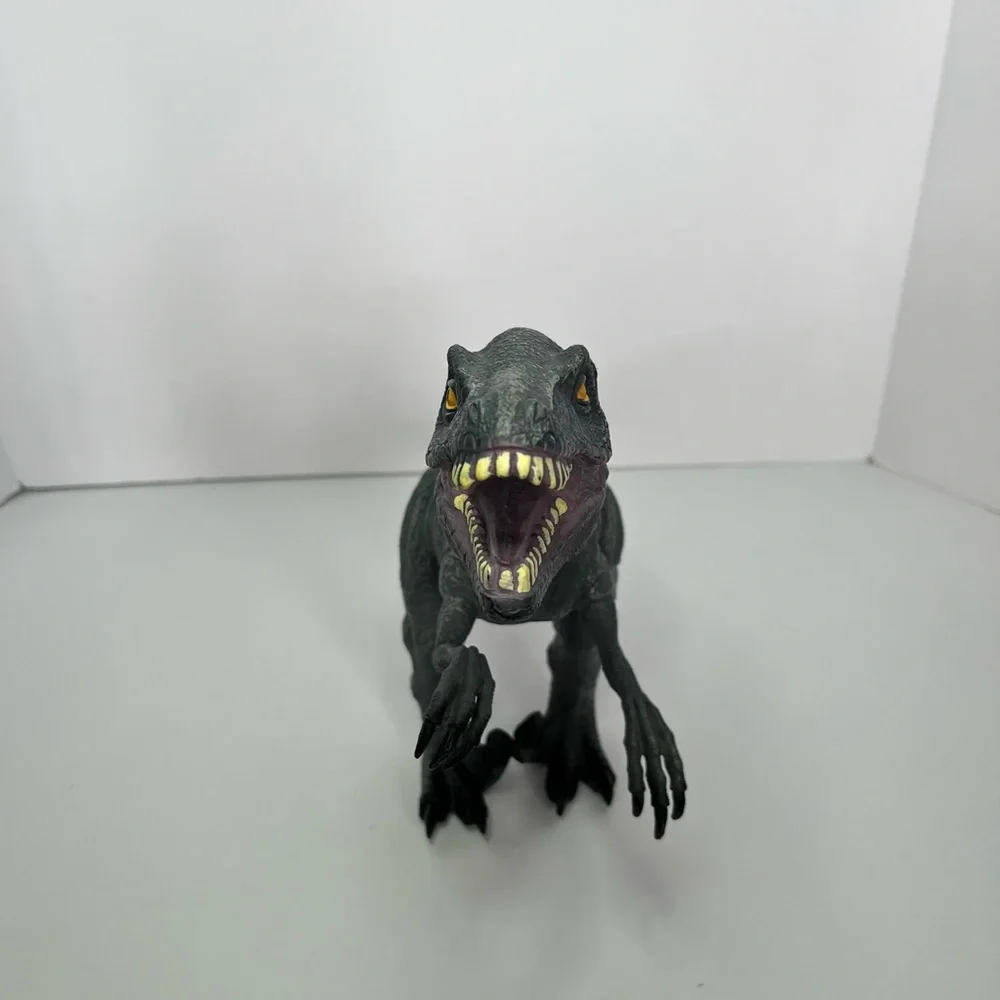 Realistic Dinosaur Adventure Force Velociraptor Raptor Soft Toy Figure 18